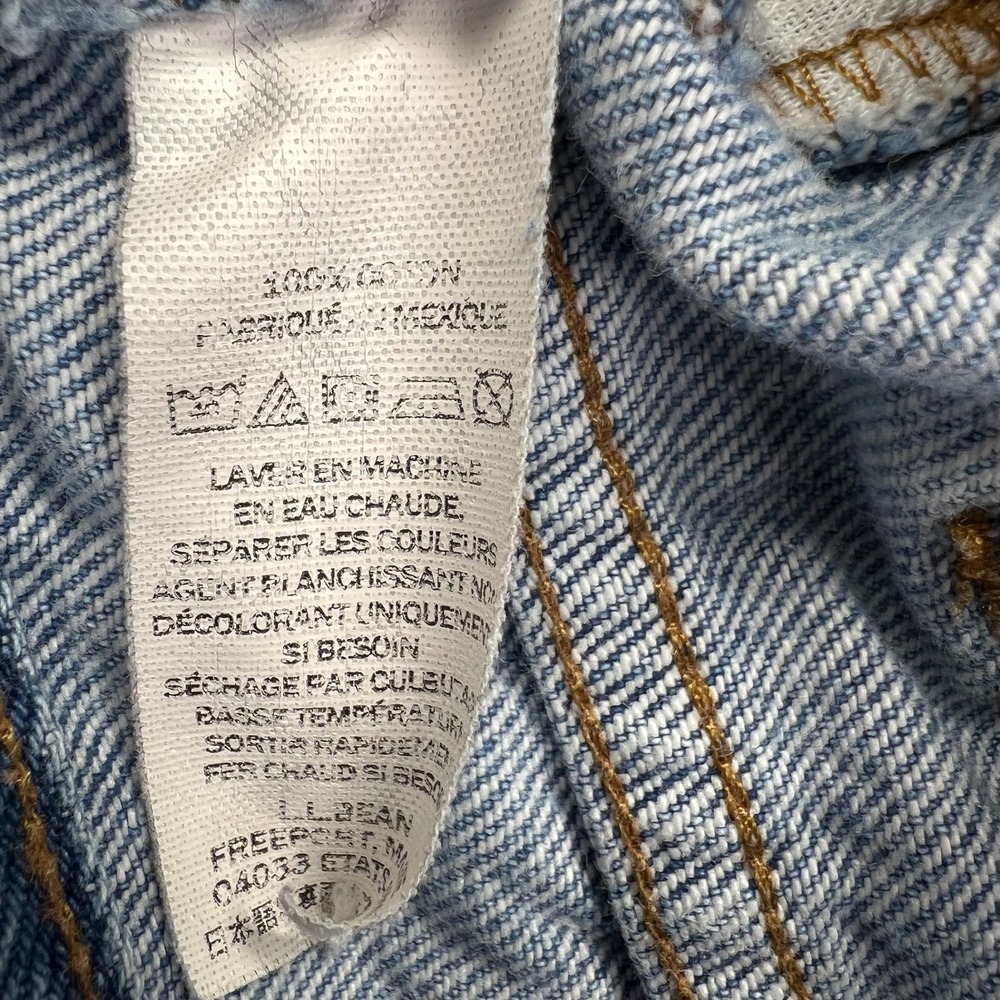 LL Bean Relaxed Fit Jeans Mens 38x29 Medium Wash Blue 100% Cotton 134770 - Picture 2 of 9